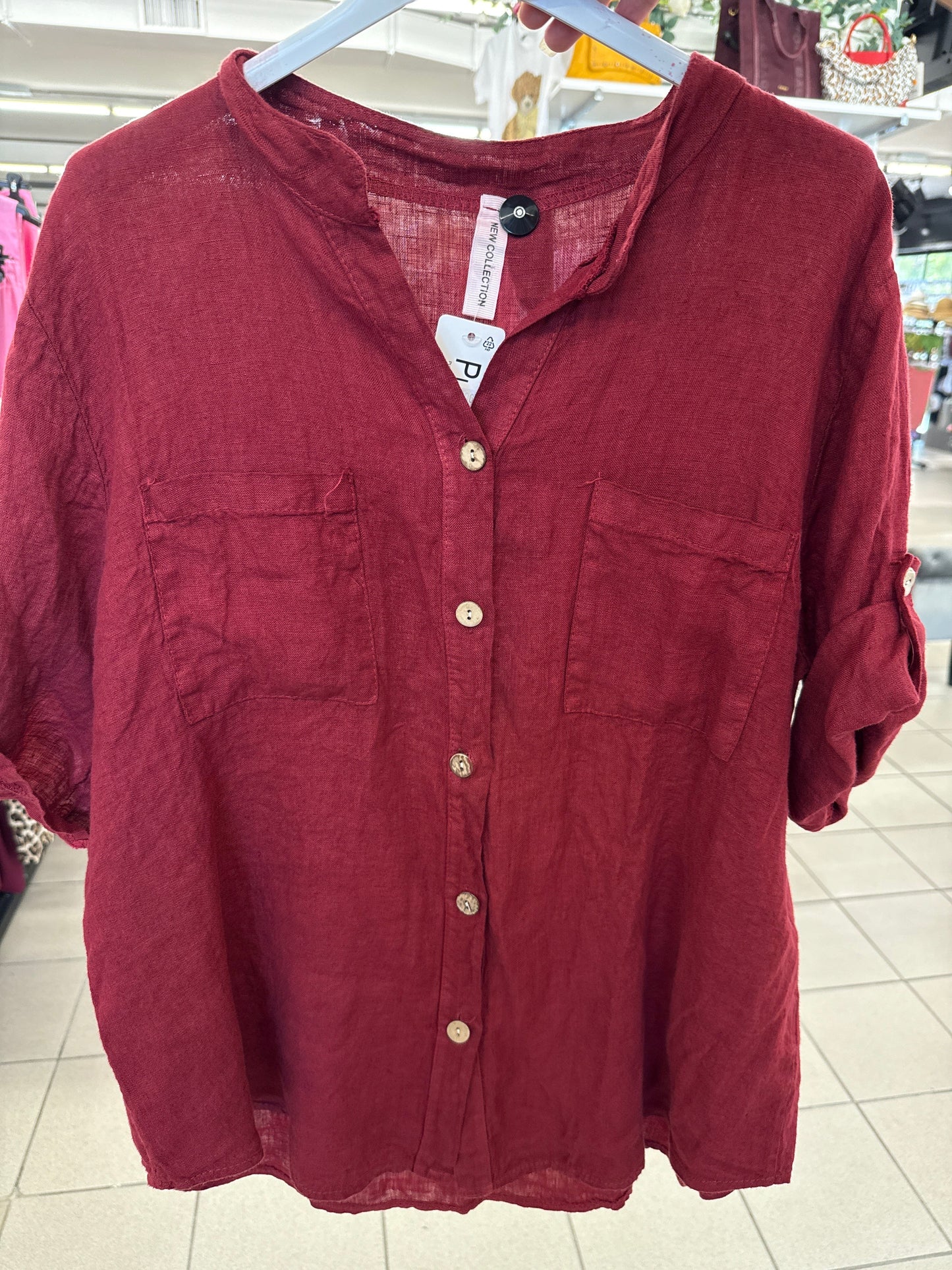 Blusa con tasche FGD MODA