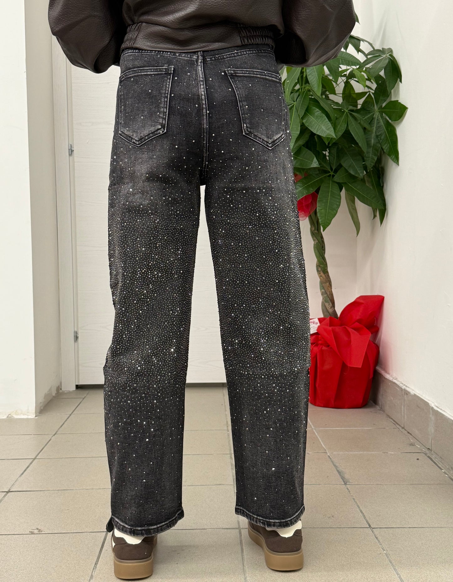 Jeans brillantinati