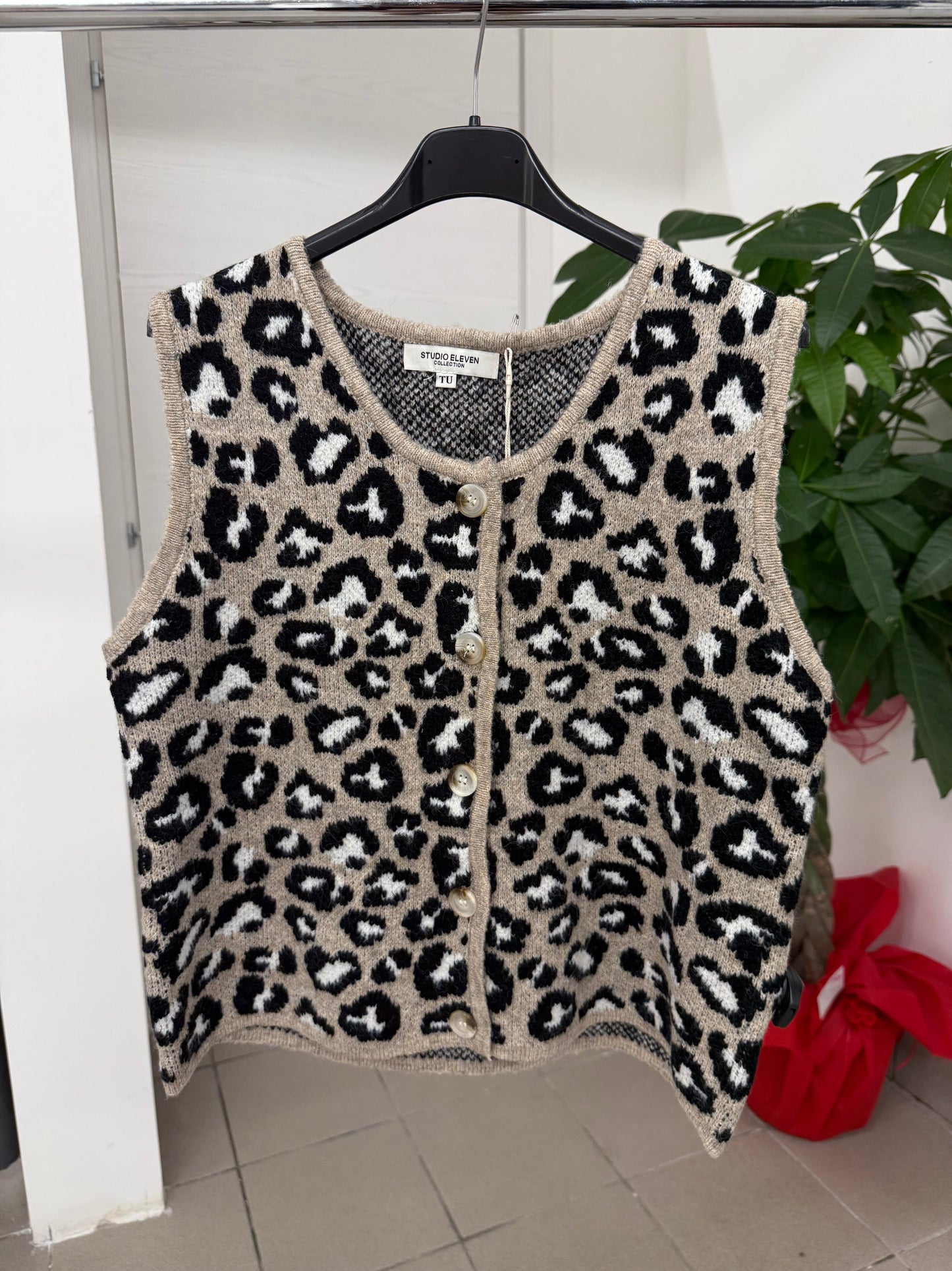 Gilet maculato FGD MODA