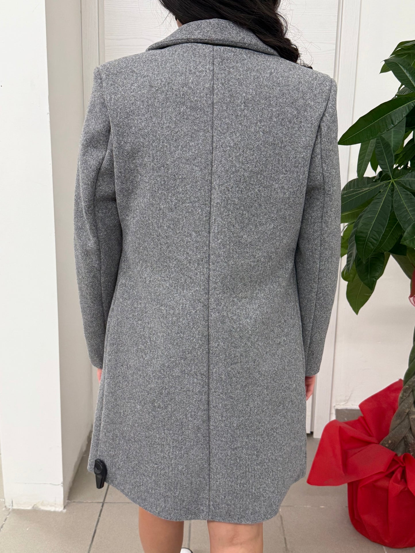 Cappotto lungo tinta unita FGD MODA