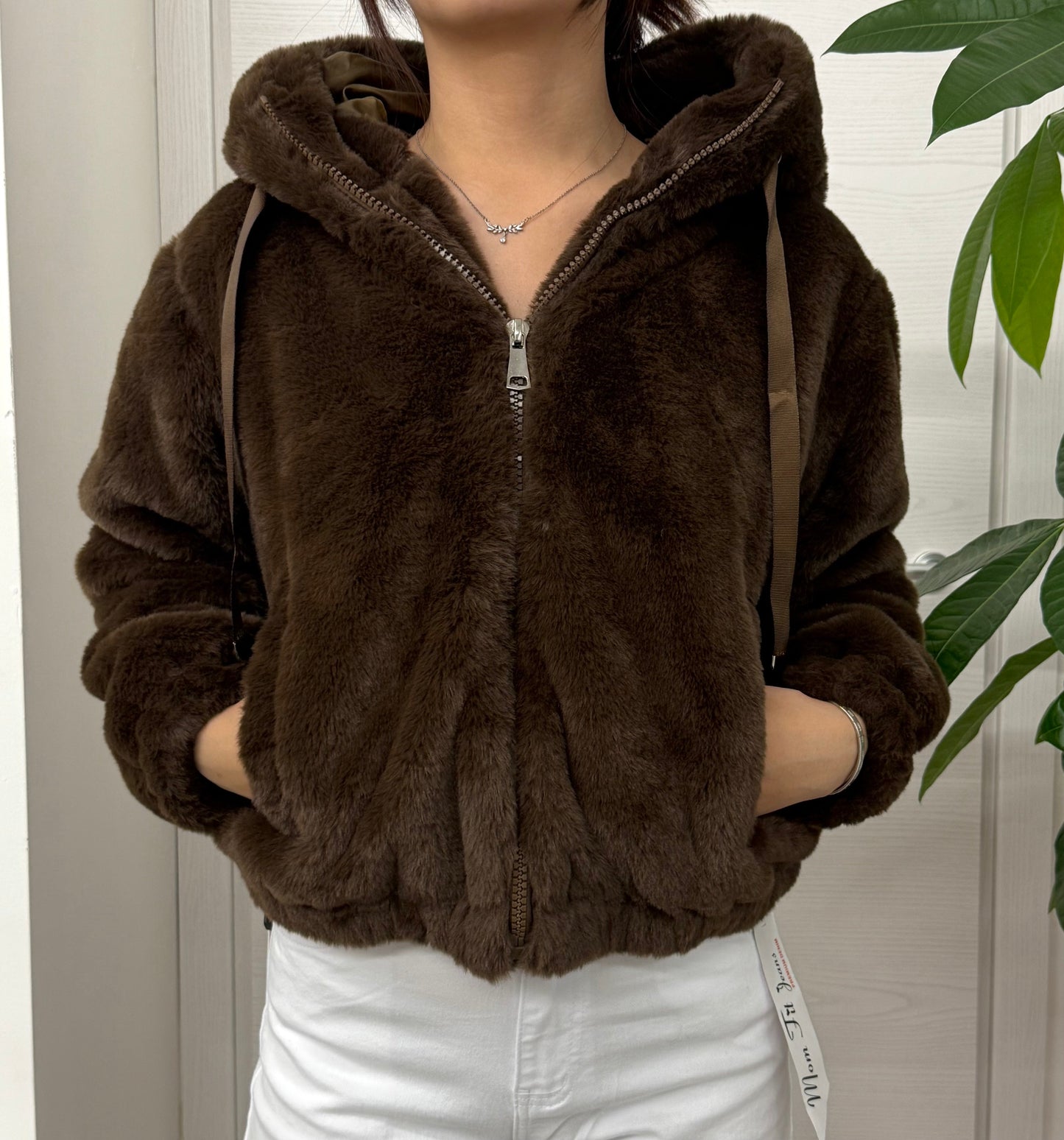 Cappotto a pelliccia FGD MODA