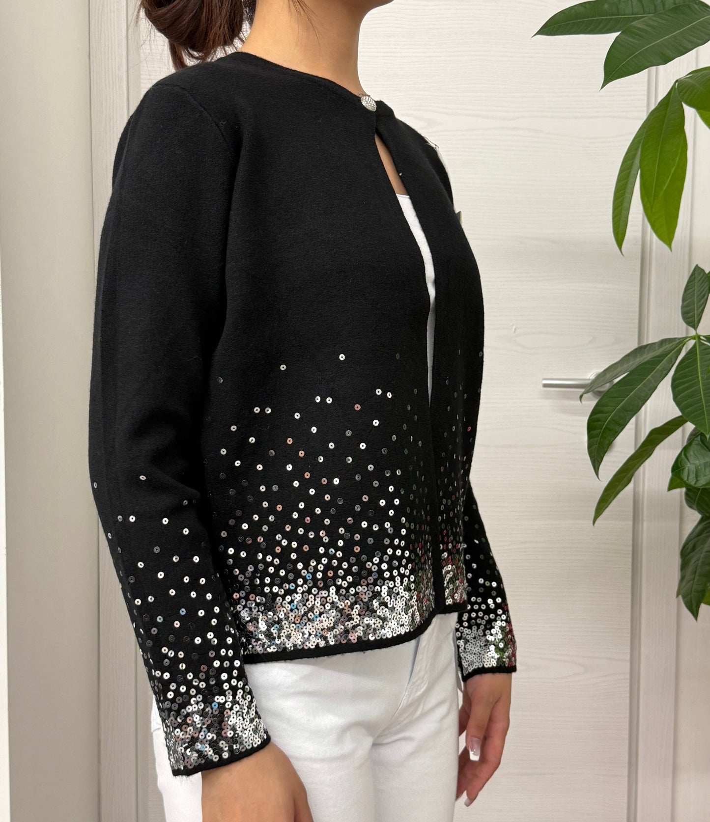 Giacca con pallettes FGD MODA