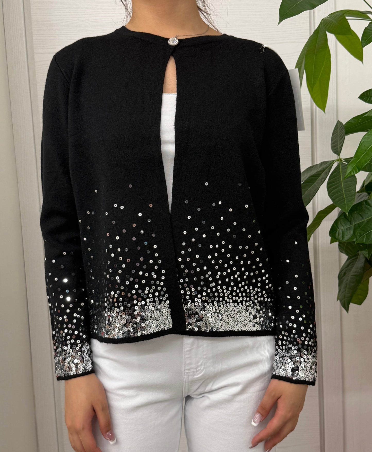 Giacca con pallettes FGD MODA