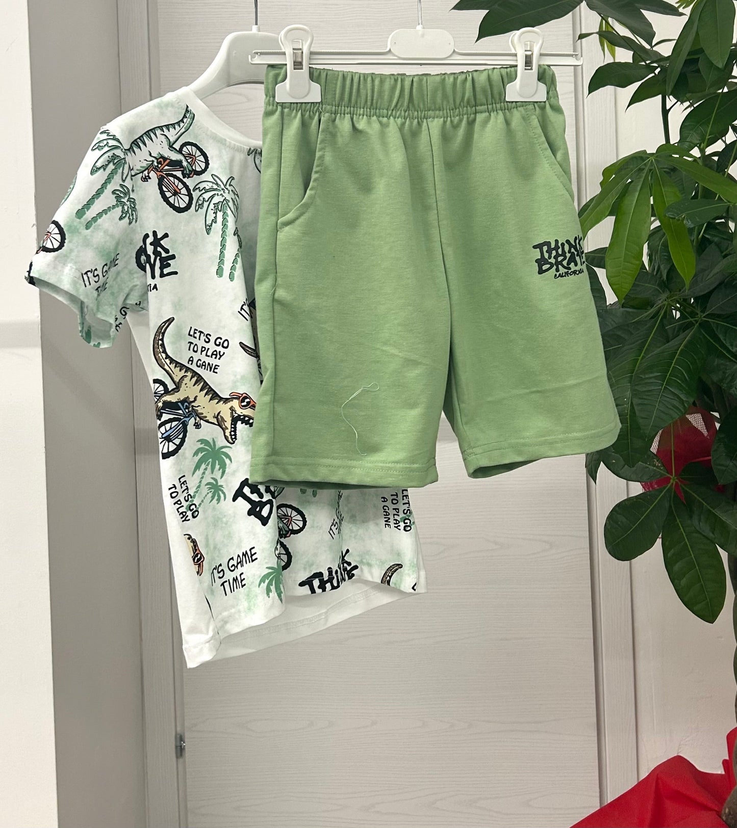 Set coordinato maglietta e pantaloncini FGD MODA