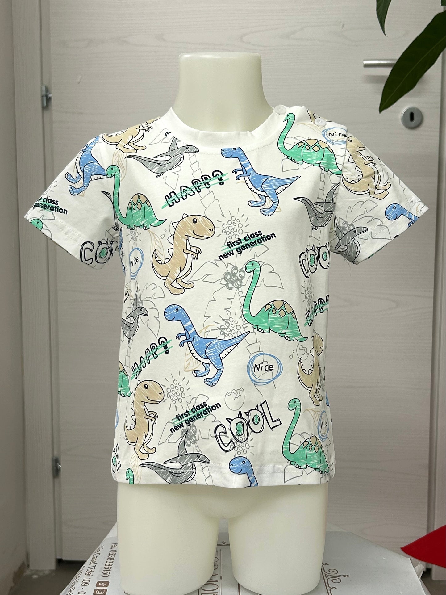 T-shirt con fantasia FGD MODA