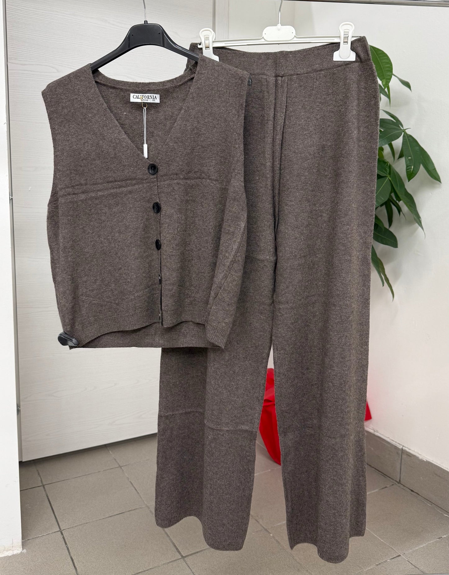 Set coordinato gilet e pantalone FGD MODA