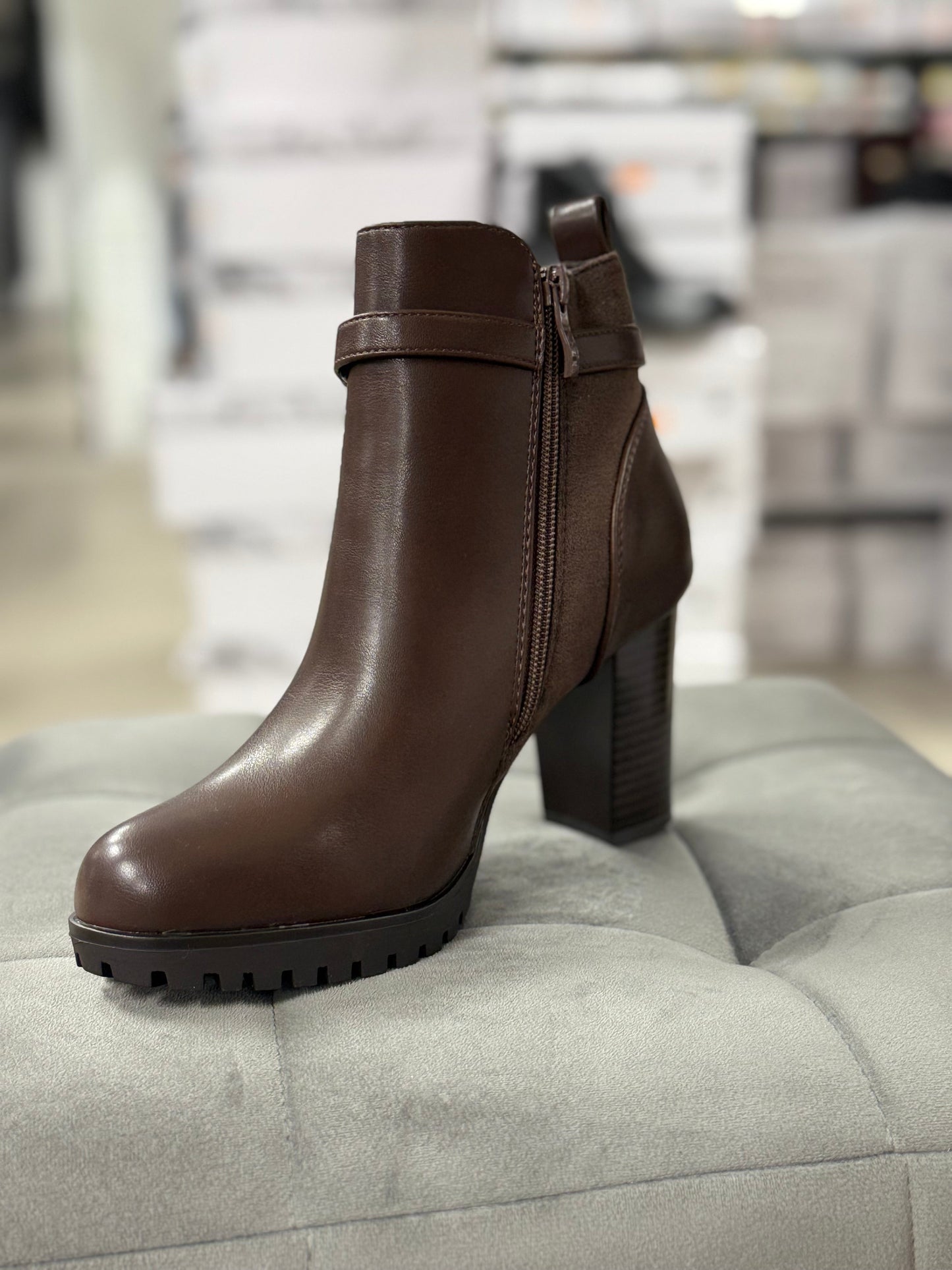 Stivaletti in ecopelle tacco 10cm FGD MODA