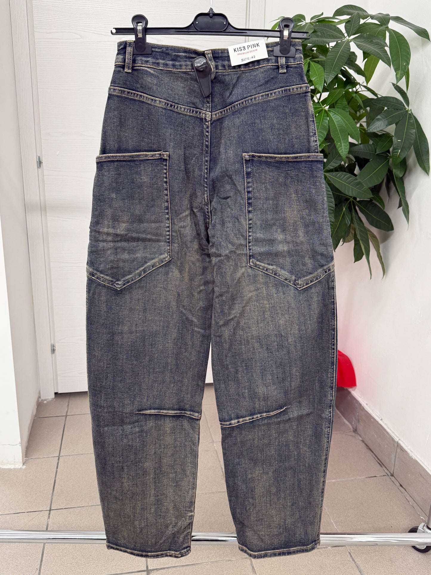 Jeans a palloncino con tasche FGD MODA