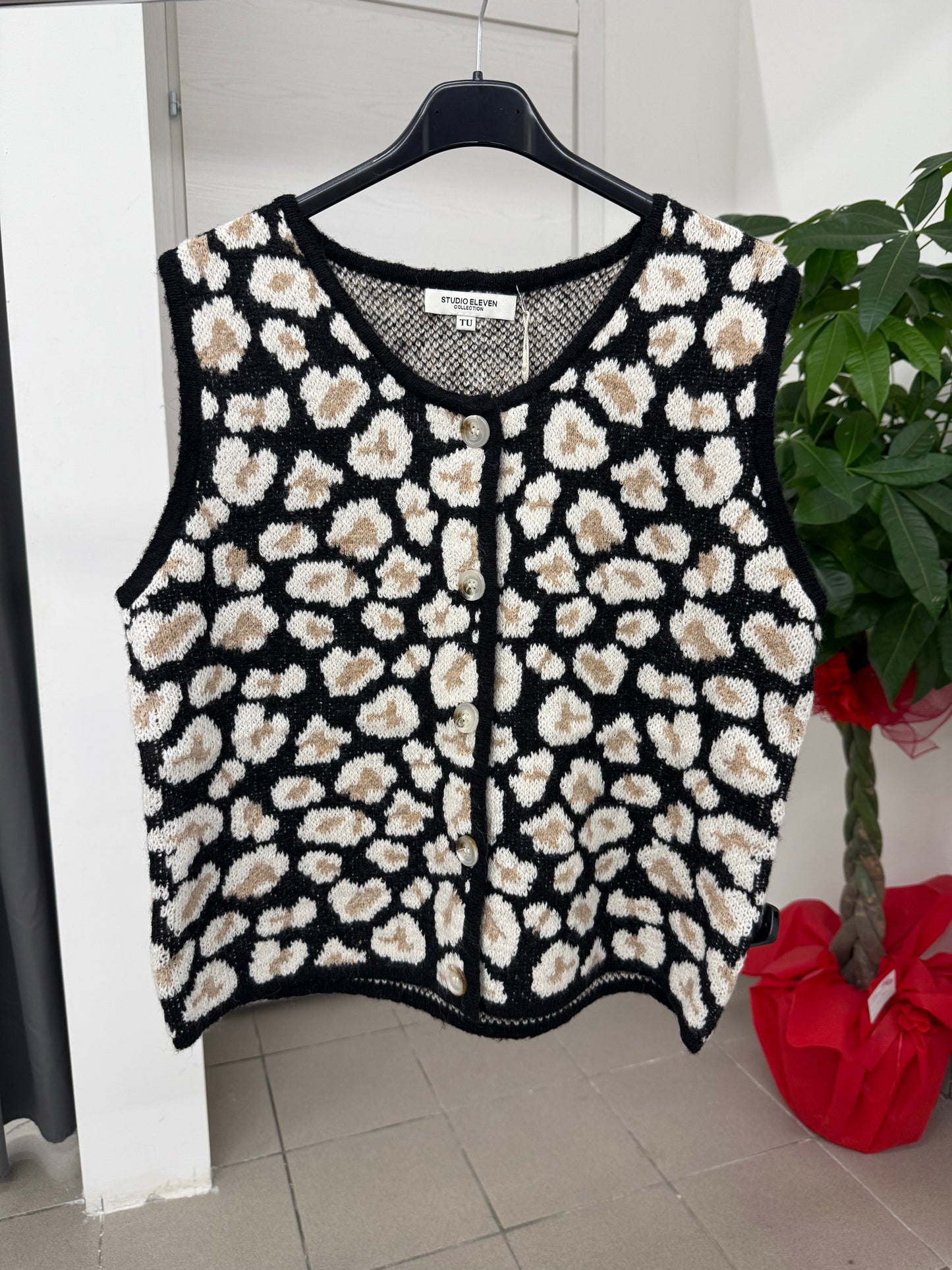 Gilet maculato FGD MODA