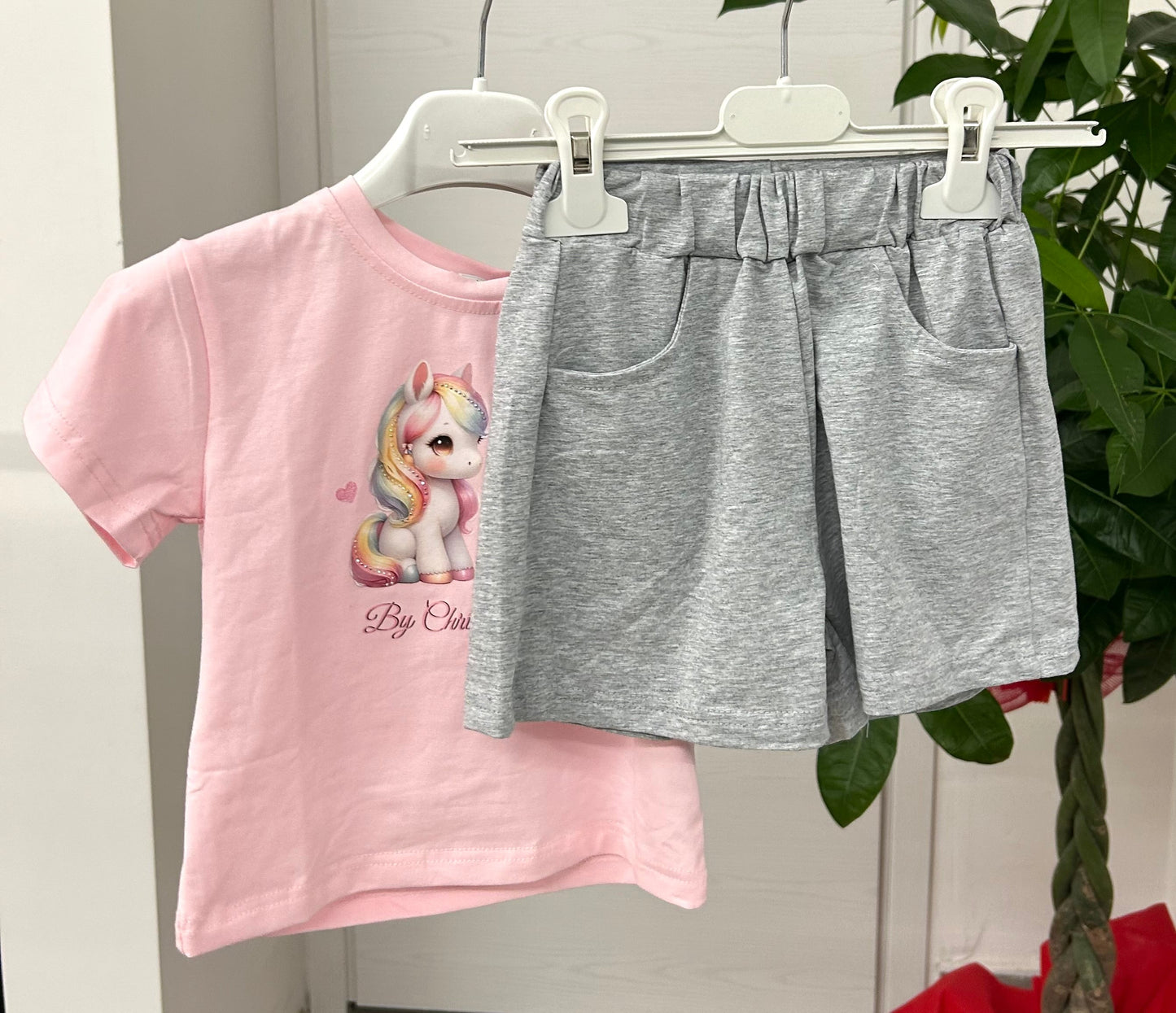 Set coordinato maglietta e pantaloncino FGD MODA