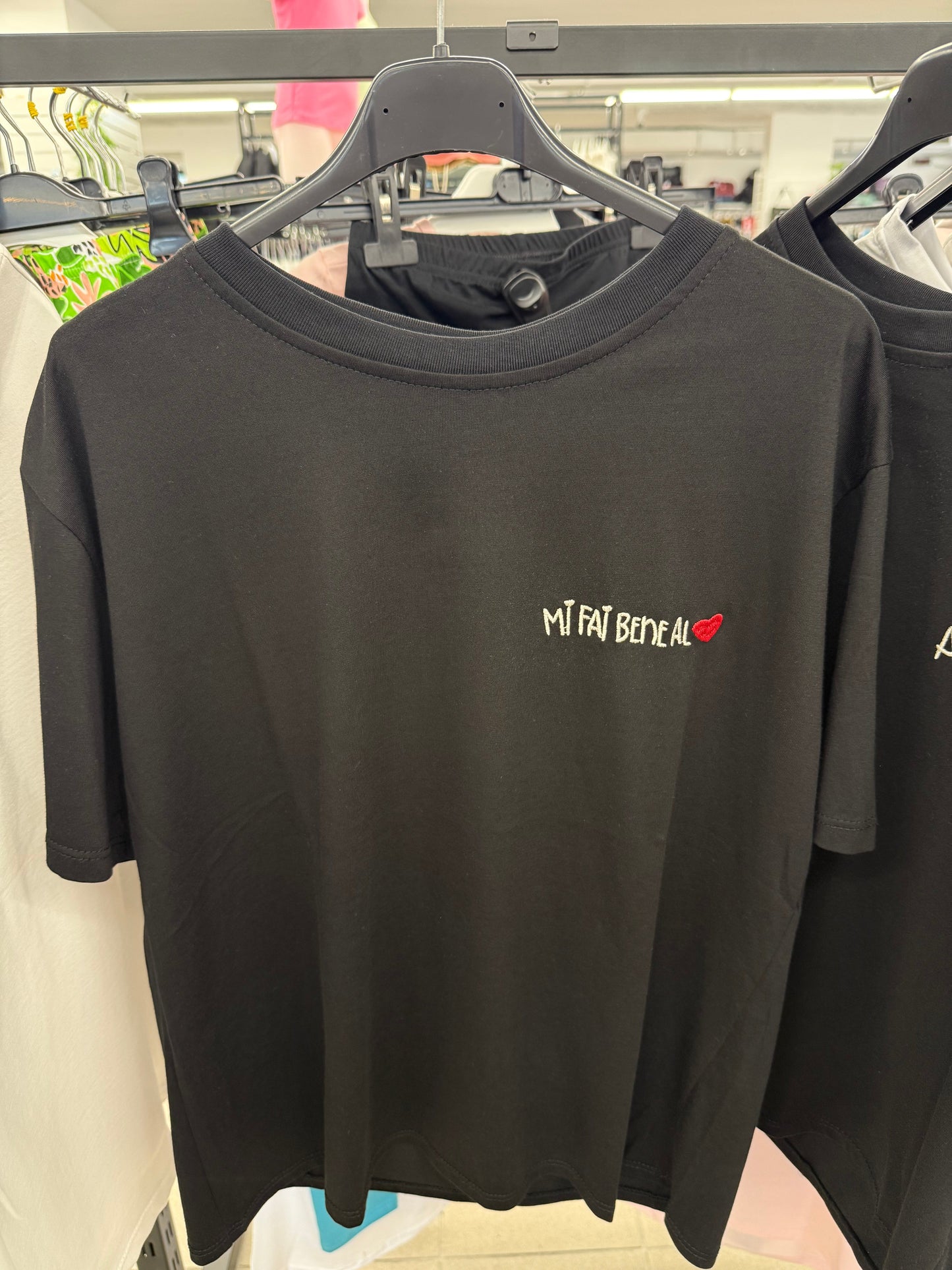 T-shirt con scritta FGD MODA