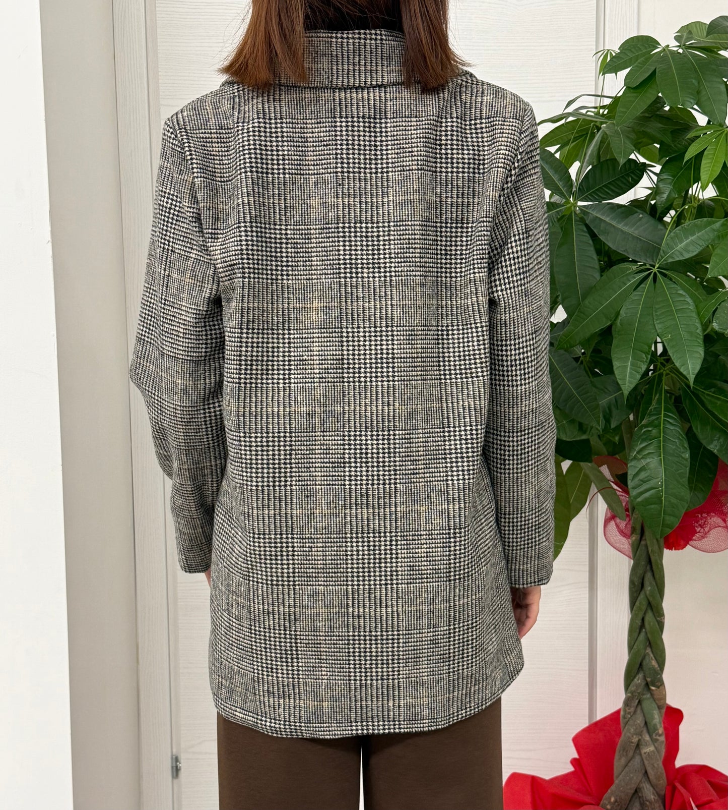 Blazer over fit con motivo FGD MODA