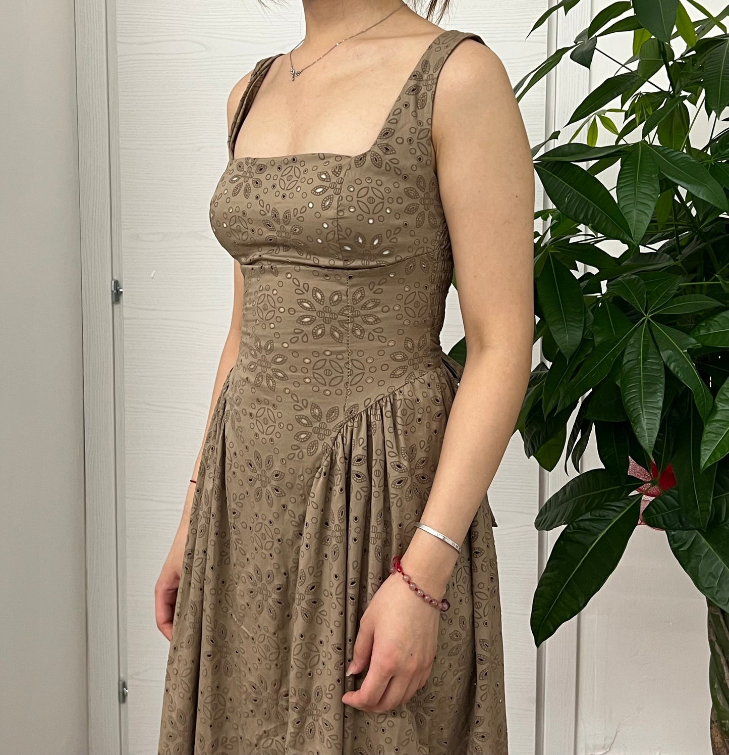 Abito lungo con fiocco dietro FGD MODA