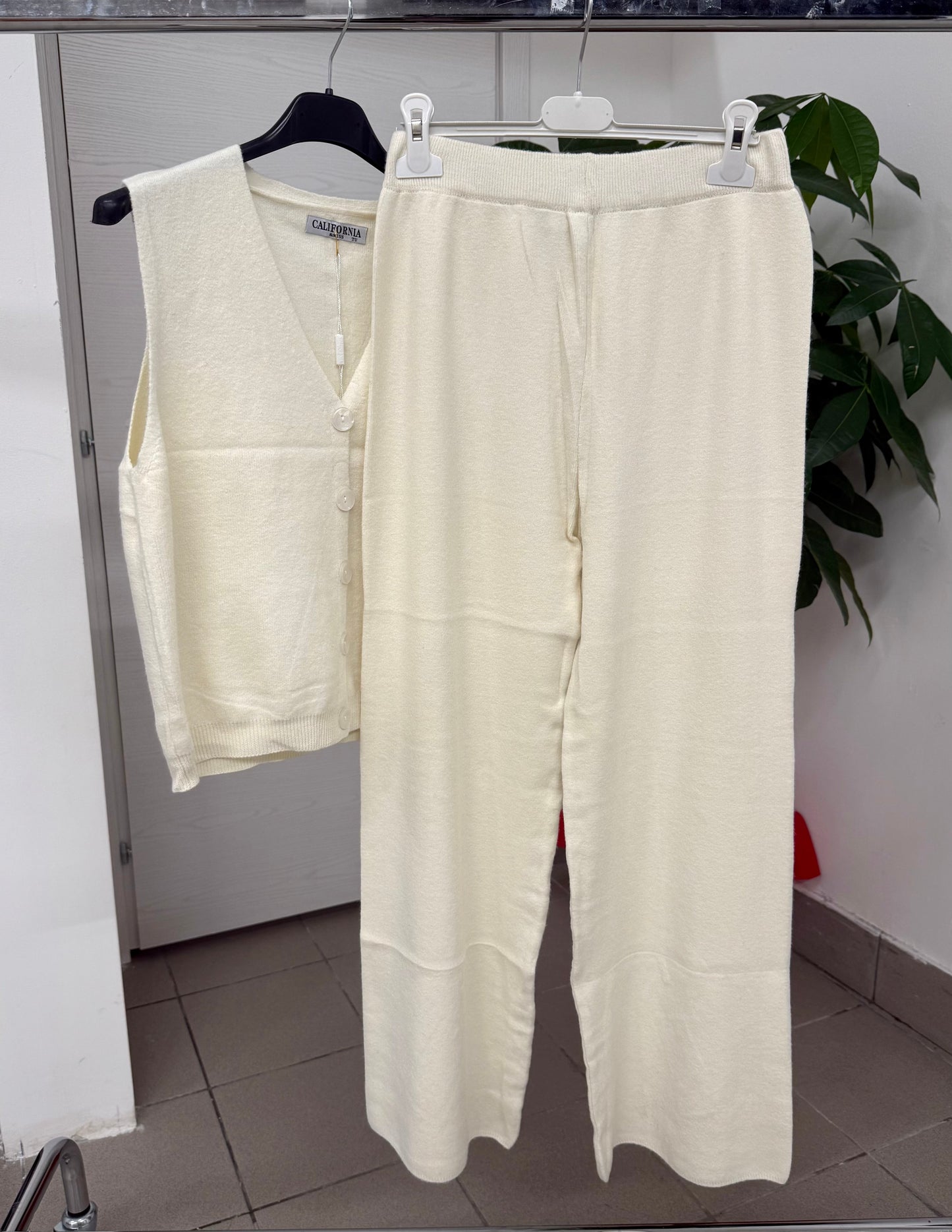 Set coordinato gilet e pantalone FGD MODA