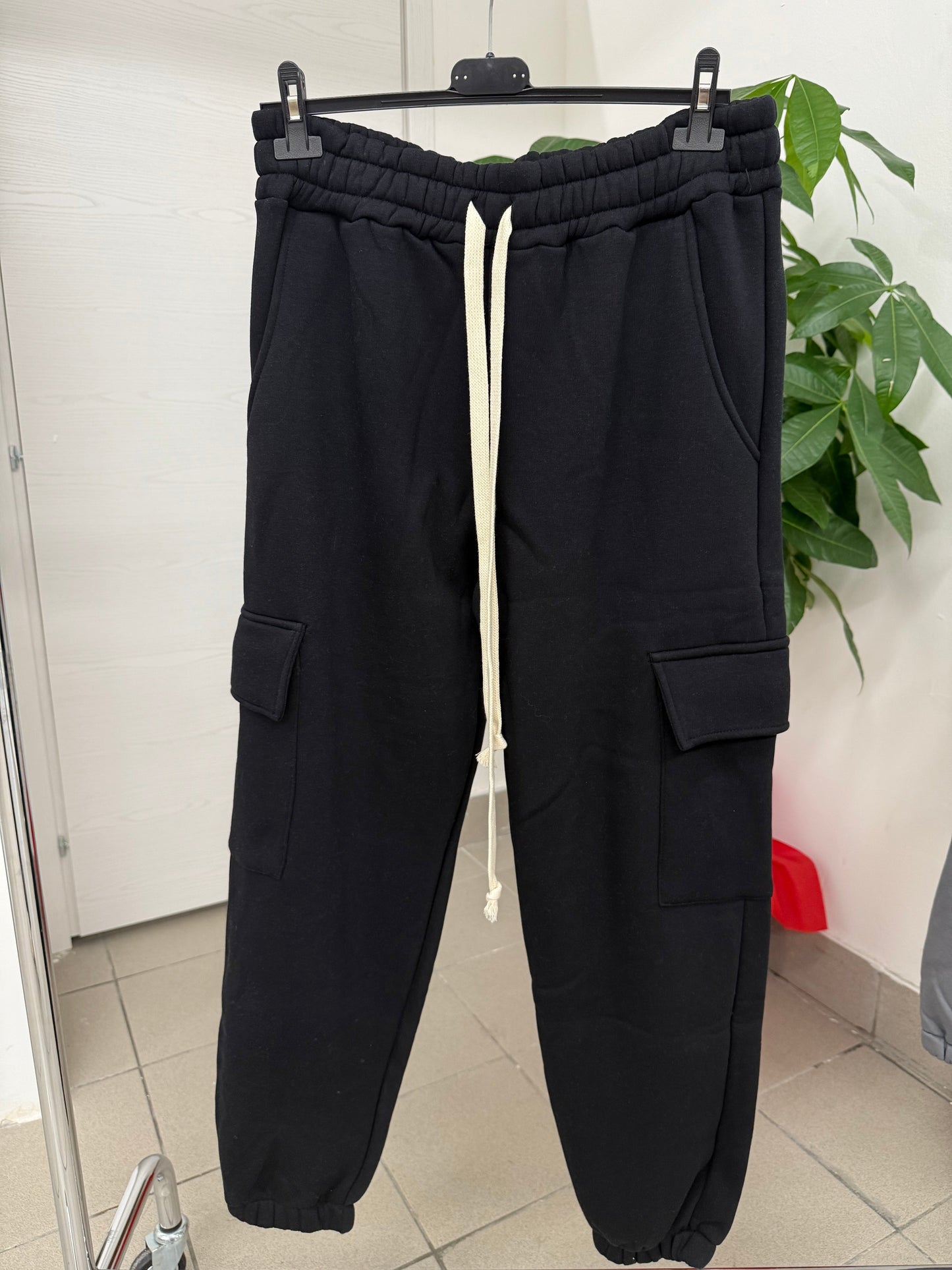 Pantaloni tuta imbottiti con tasche FGD MODA