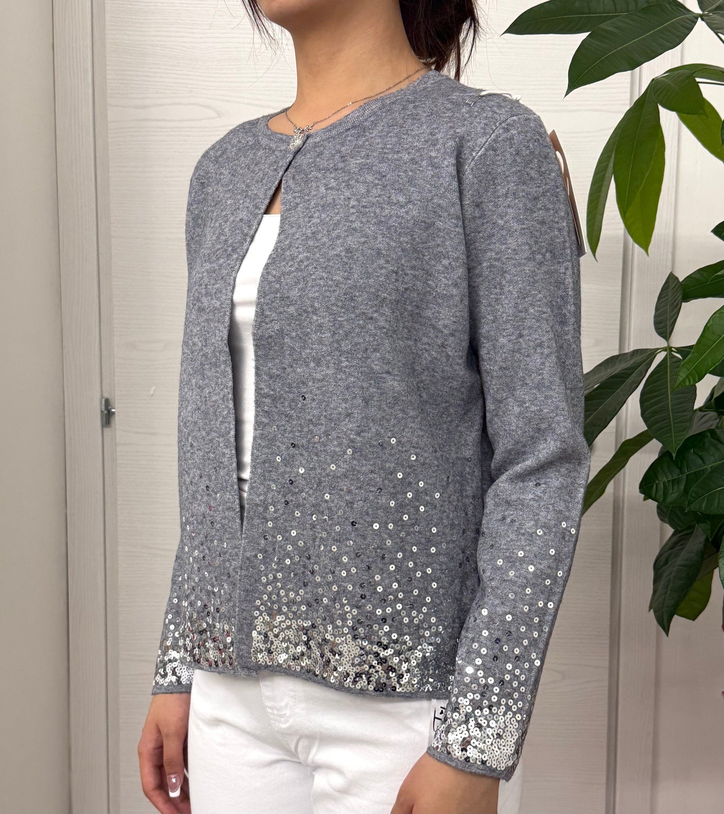 Giacca con pallettes FGD MODA