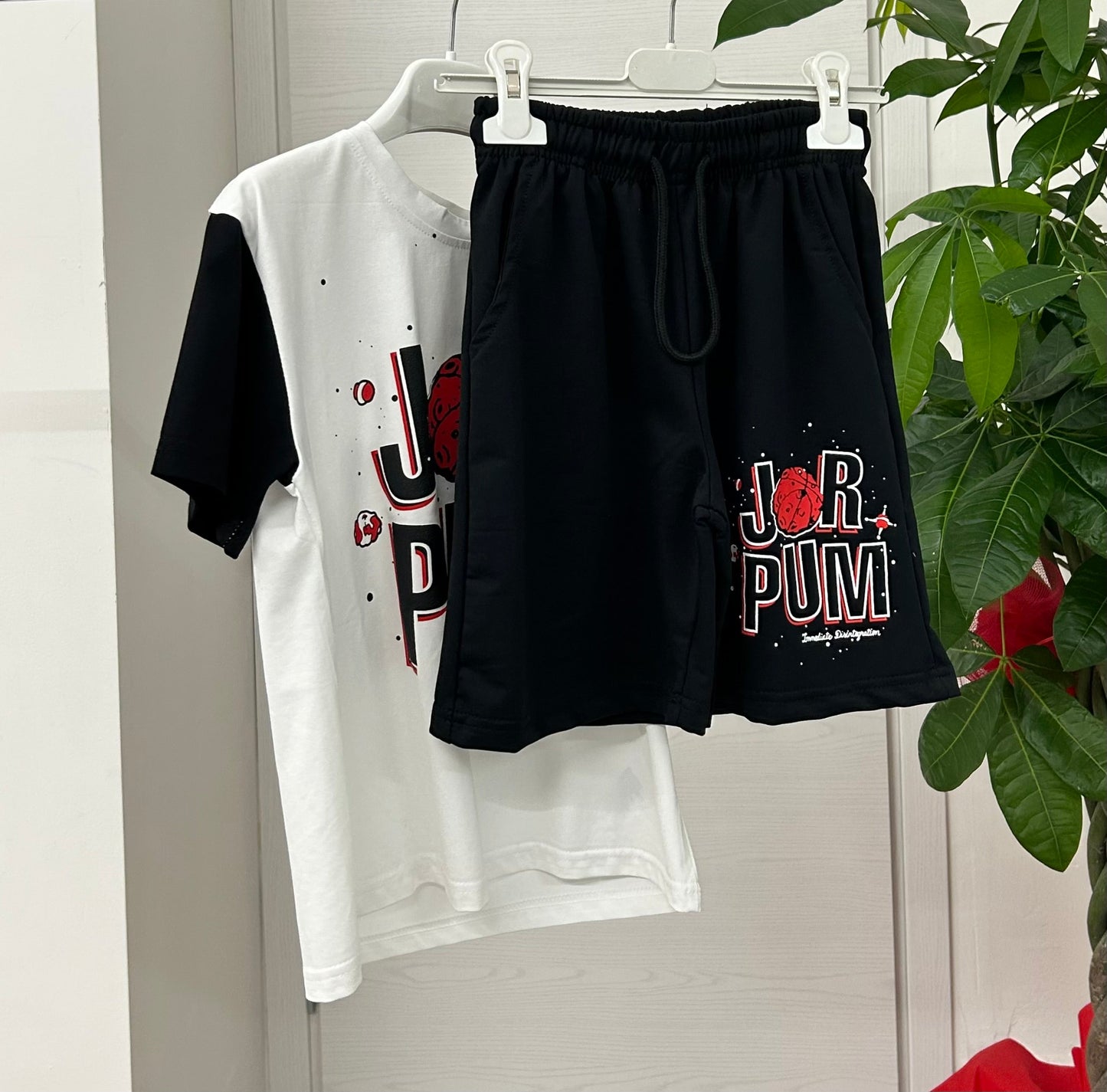 Set coordinato maglietta e pantaloncini FGD MODA