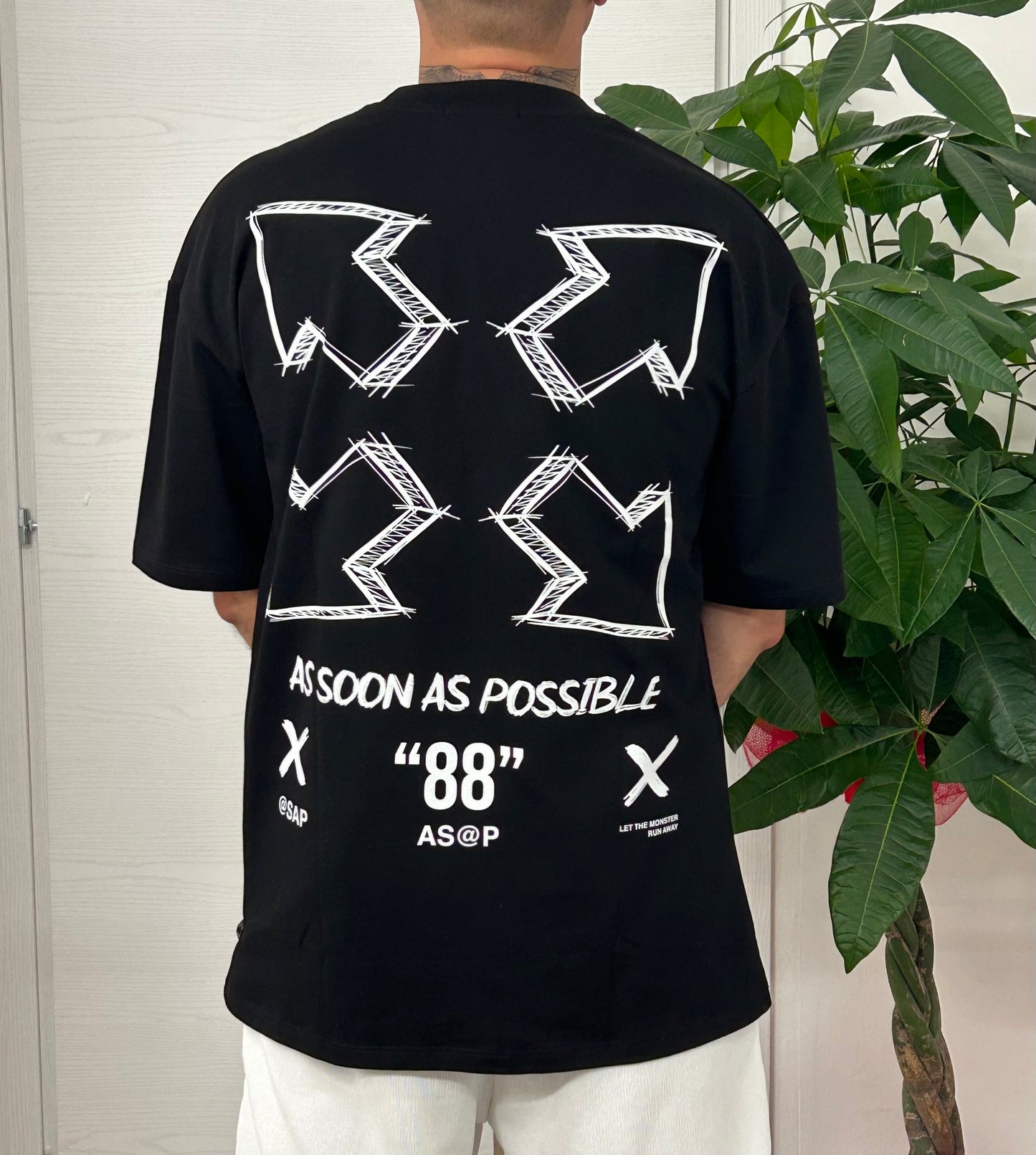 T-shirt oversize a fantasia FGD MODA