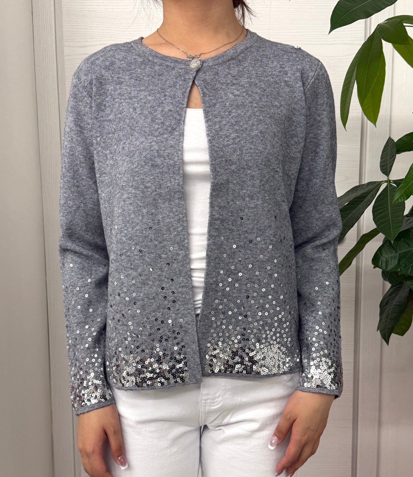 Giacca con pallettes FGD MODA