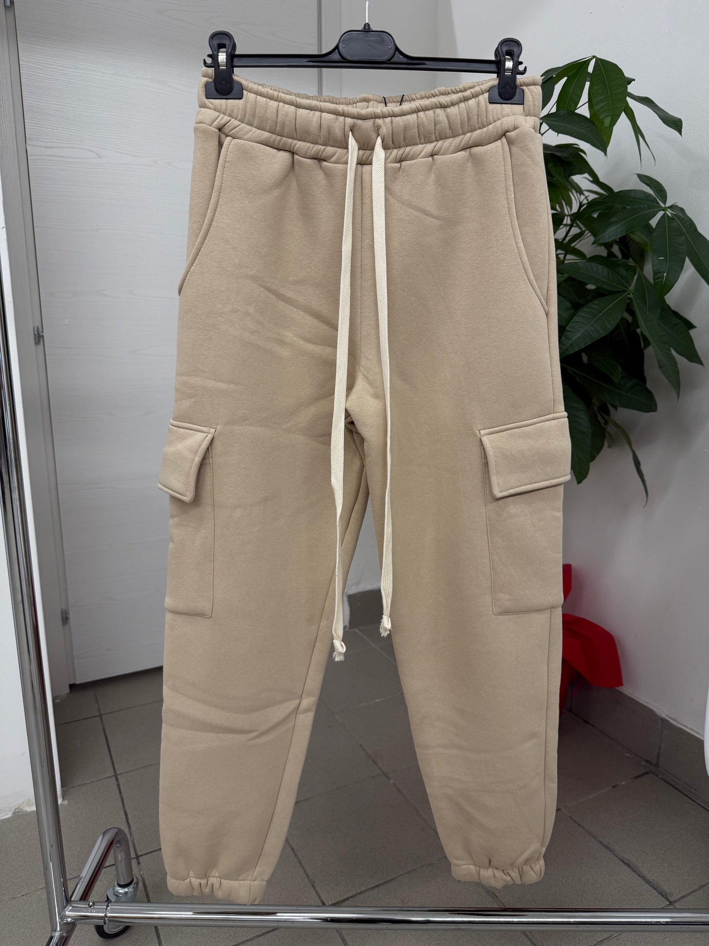Pantaloni tuta imbottiti con tasche FGD MODA