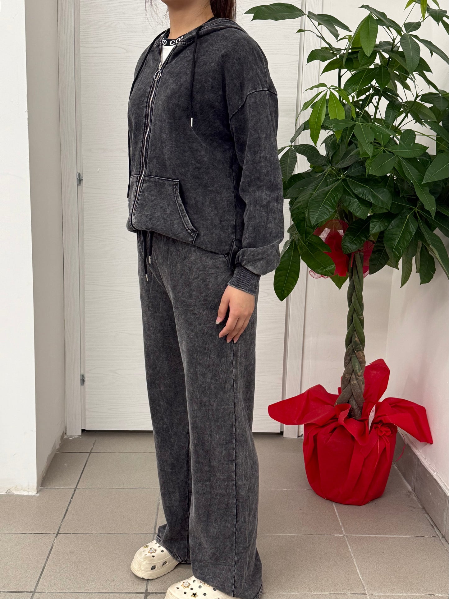 Set coordinato felpa e pantalone