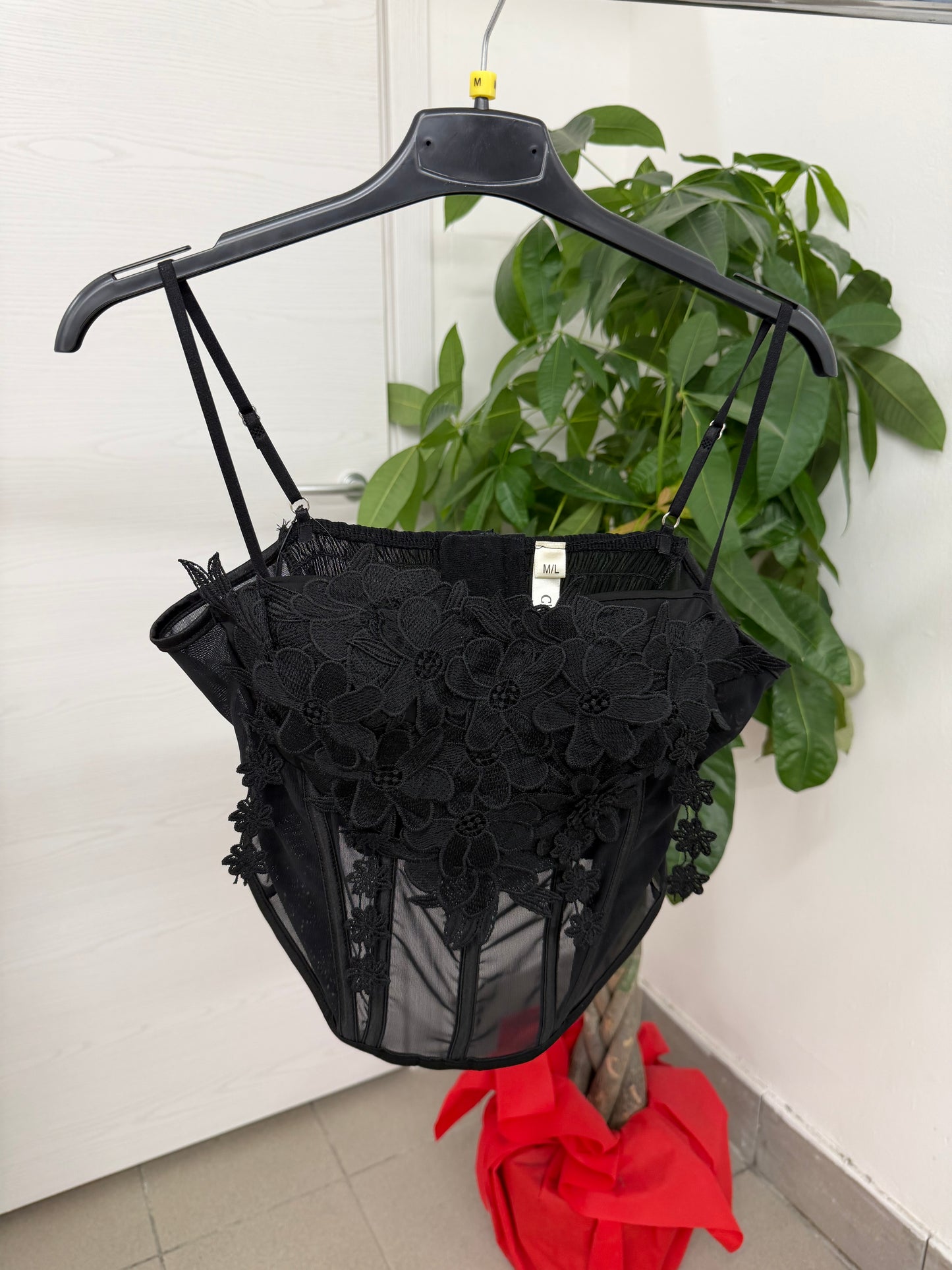 Corpetto fiore FGD MODA