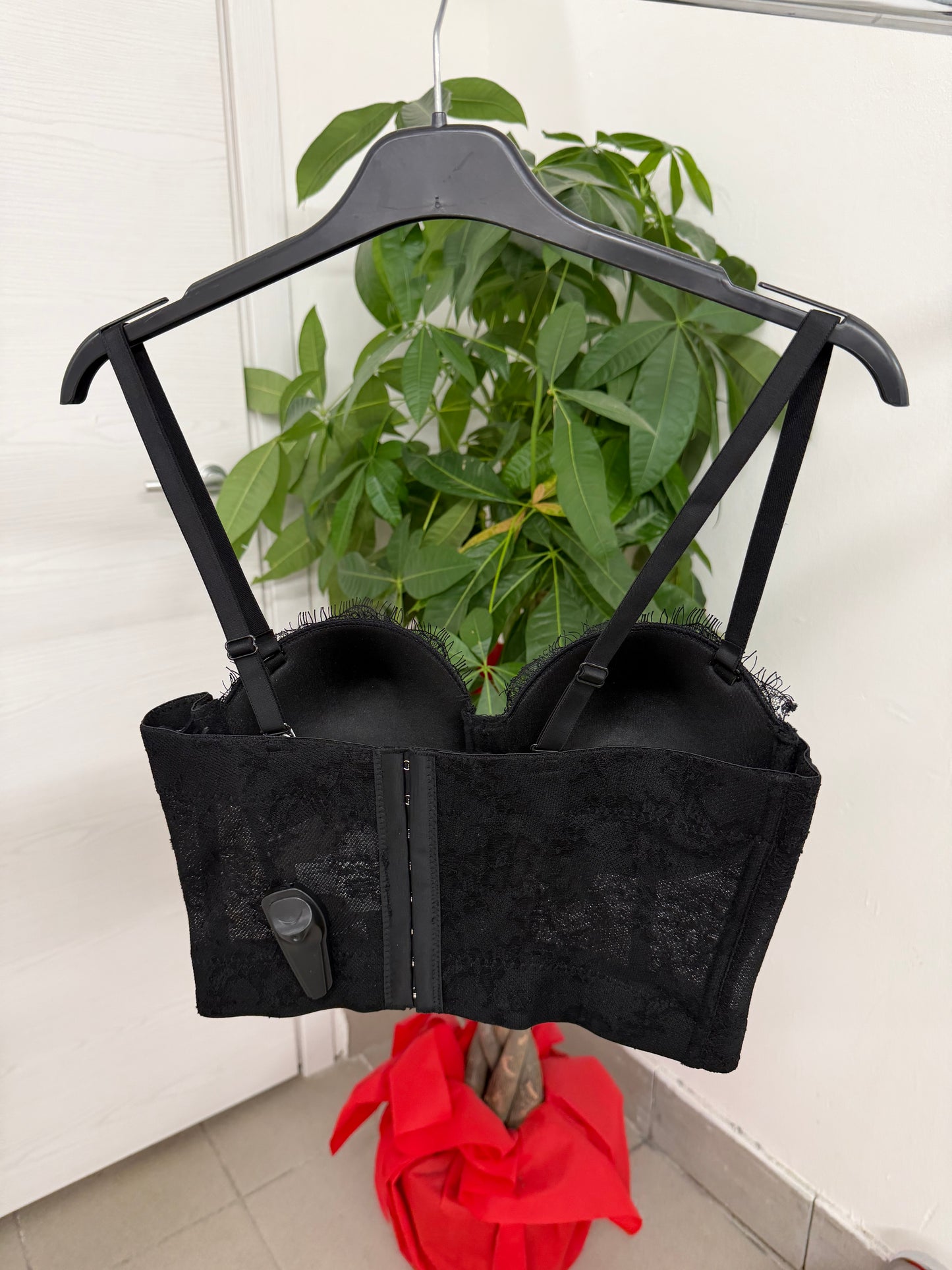 Corpetto crop pizzo FGD MODA