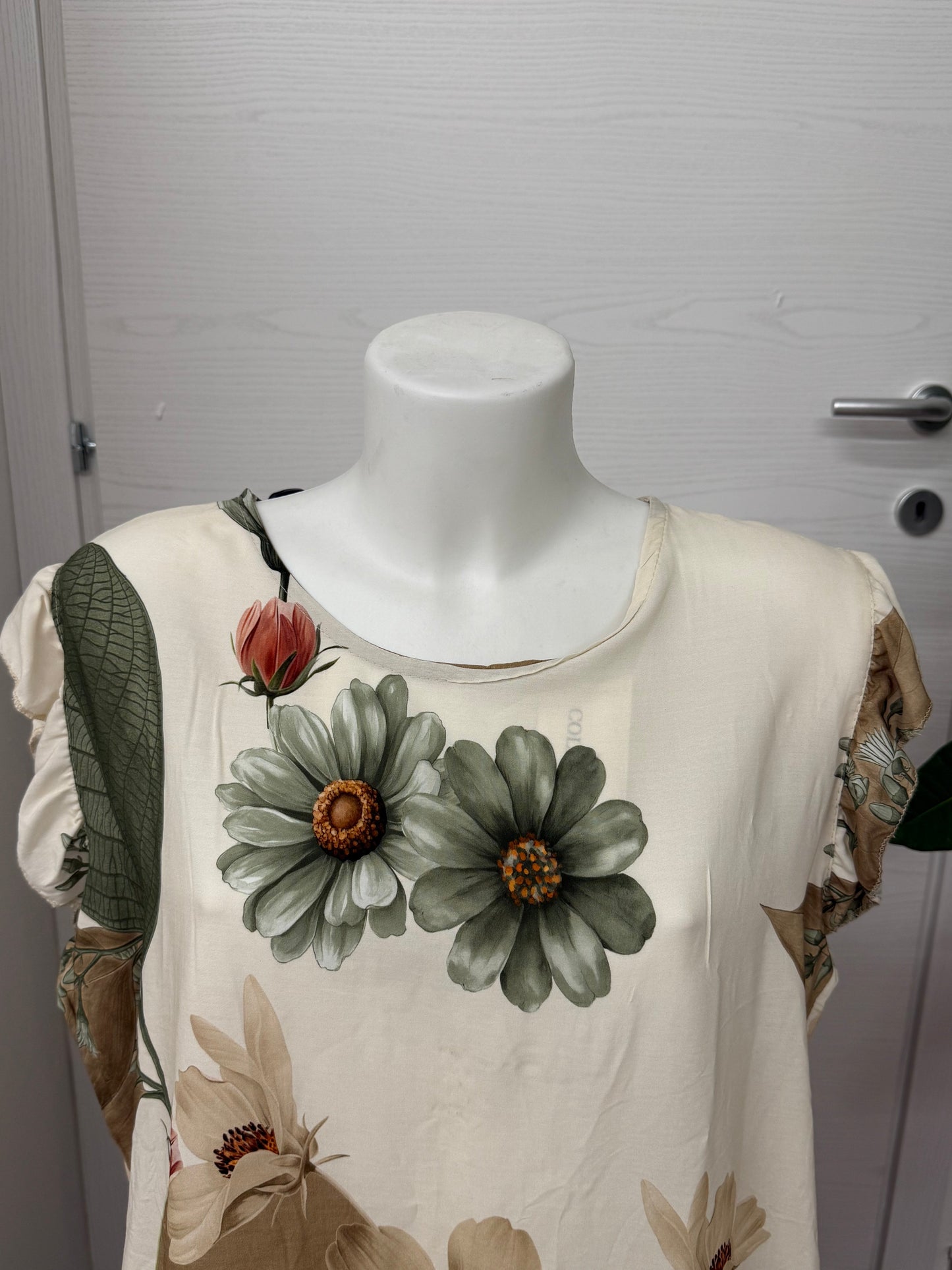 Canotta con fiori FGD MODA