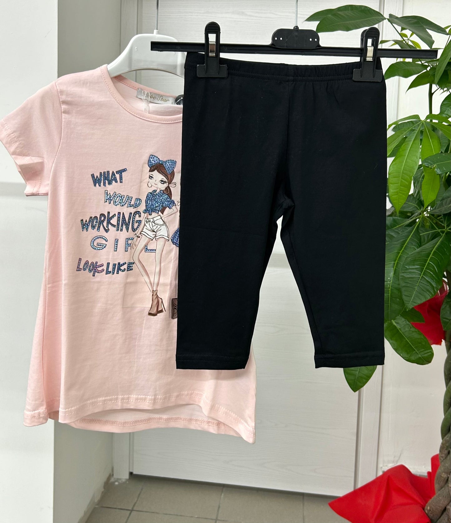 Set coordinato maglietta e leggings FGD MODA