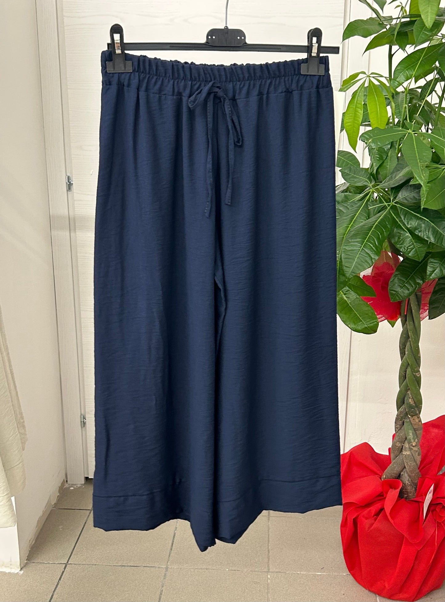 Pantalone a gamba larga pinocchietto FGD MODA