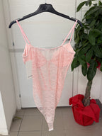 Body in pizzo con spalline regolabili FGD MODA