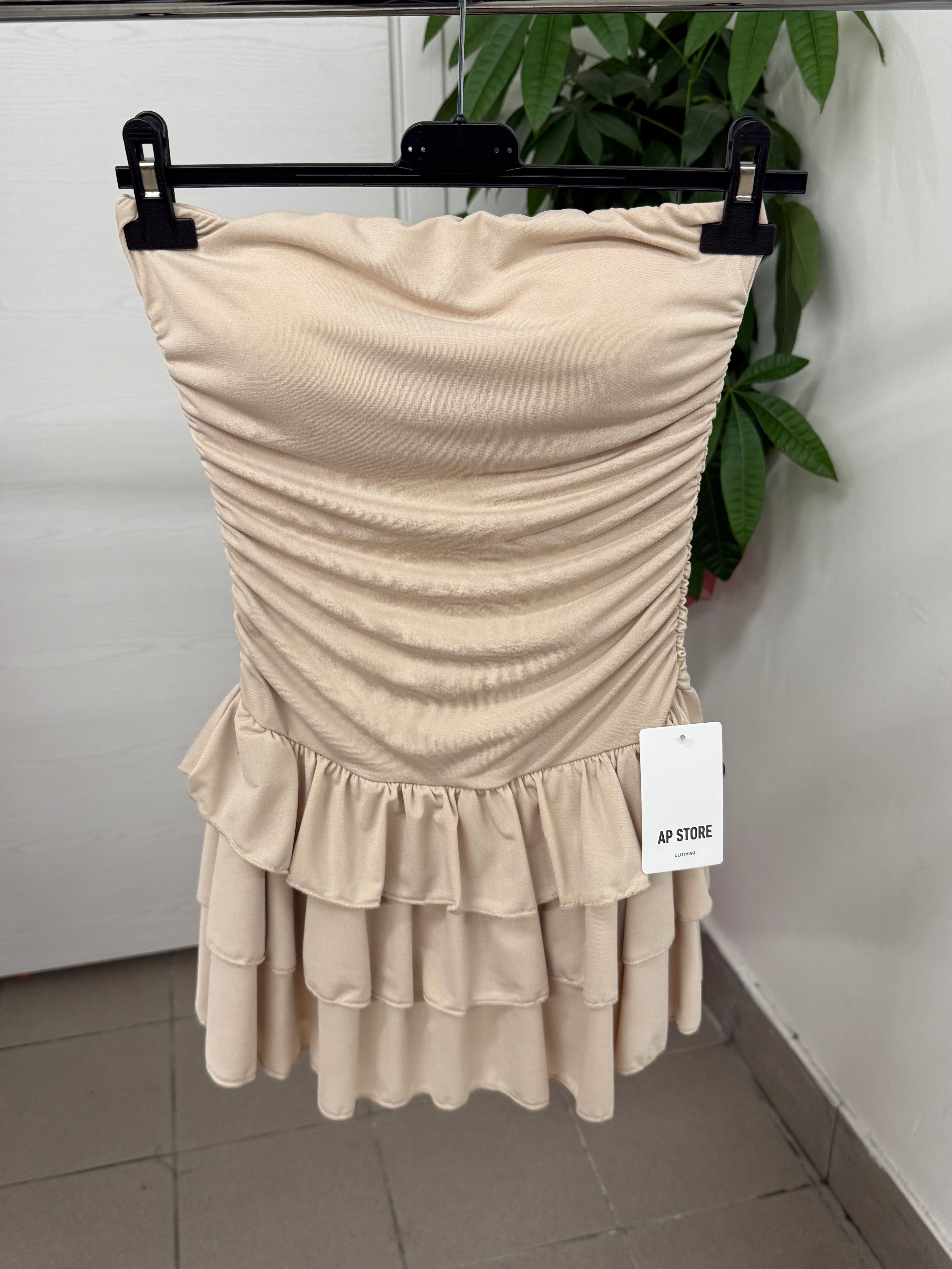 Abito Skort con Drappeggio Laterale FGD MODA