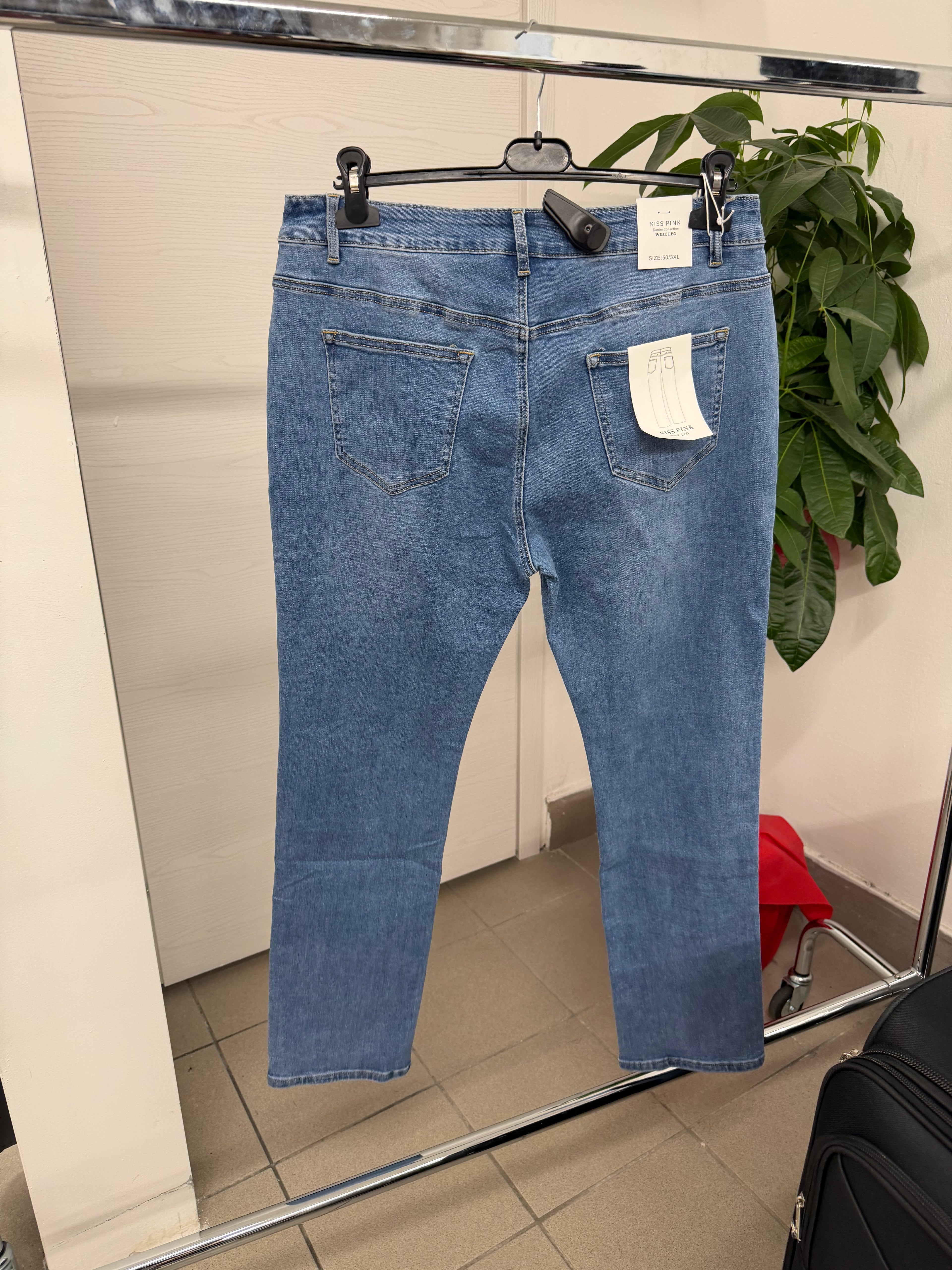 Jeans wide leg AE103 FGD MODA