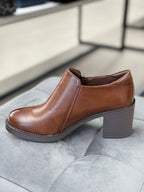 Stivaletti in ecopelle tacco 5cm FGD MODA