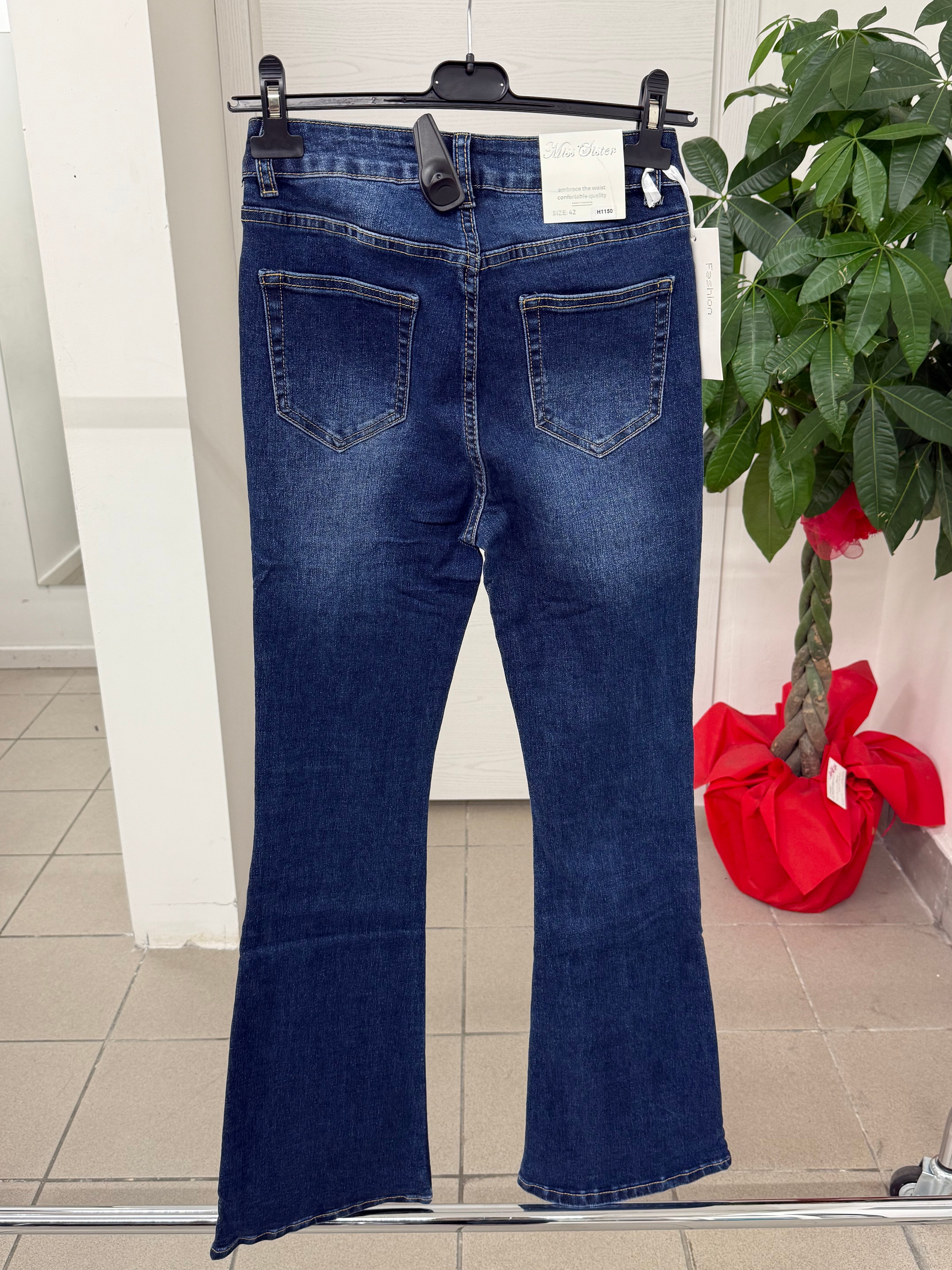 Jeans a campana FGD MODA