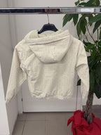 Giacca Bomber Brillantinata Con Cappuccio FGD MODA