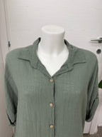 Blusa con bordo sangallo FGD MODA