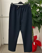 Pantaloni semieleganti con laccio Ficko FGD MODA