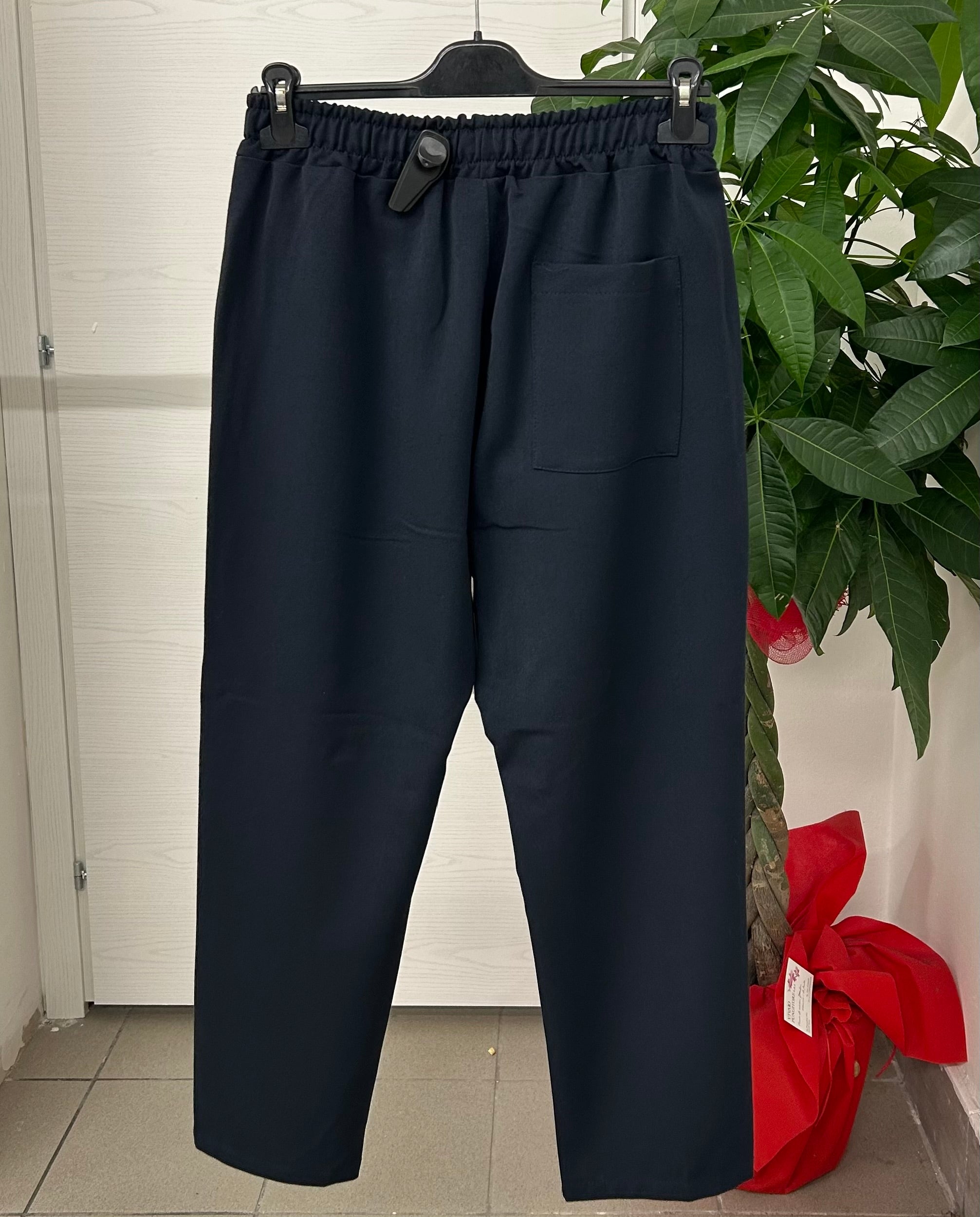 Pantaloni semieleganti con laccio Ficko FGD MODA