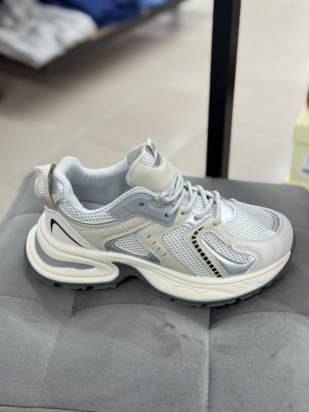 Sneakers con platform alta FGD MODA
