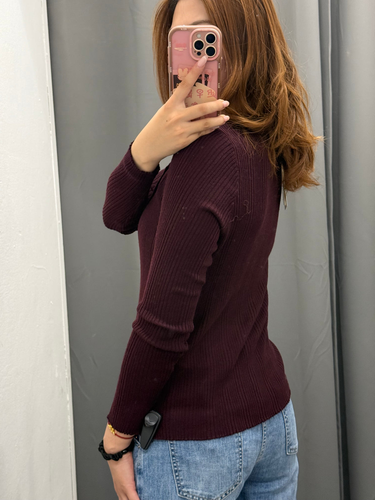 Cardigan Misto Canotta A Costine Con Scollo In Pizzo FGD MODA