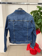 Giacca denim con tasche