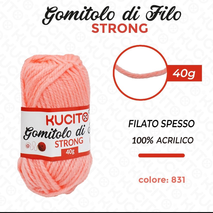 Gomitolo di filo STRONG 40g FGD MODA