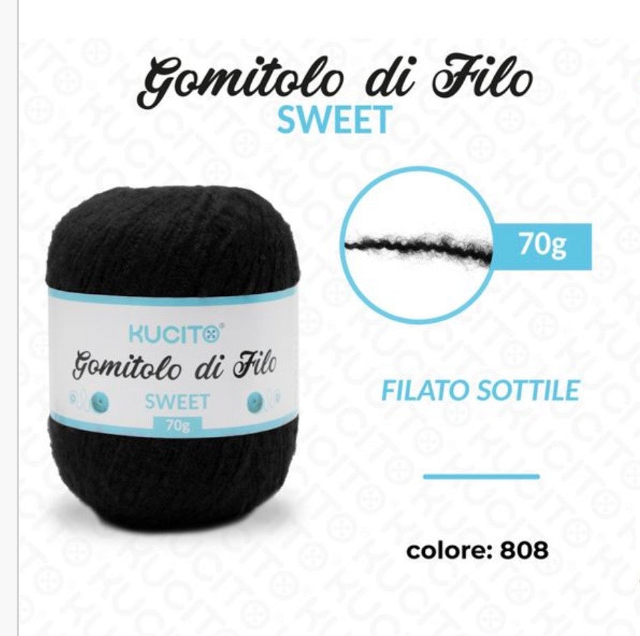 Gomitoli di filo SWEET 70g FGD MODA