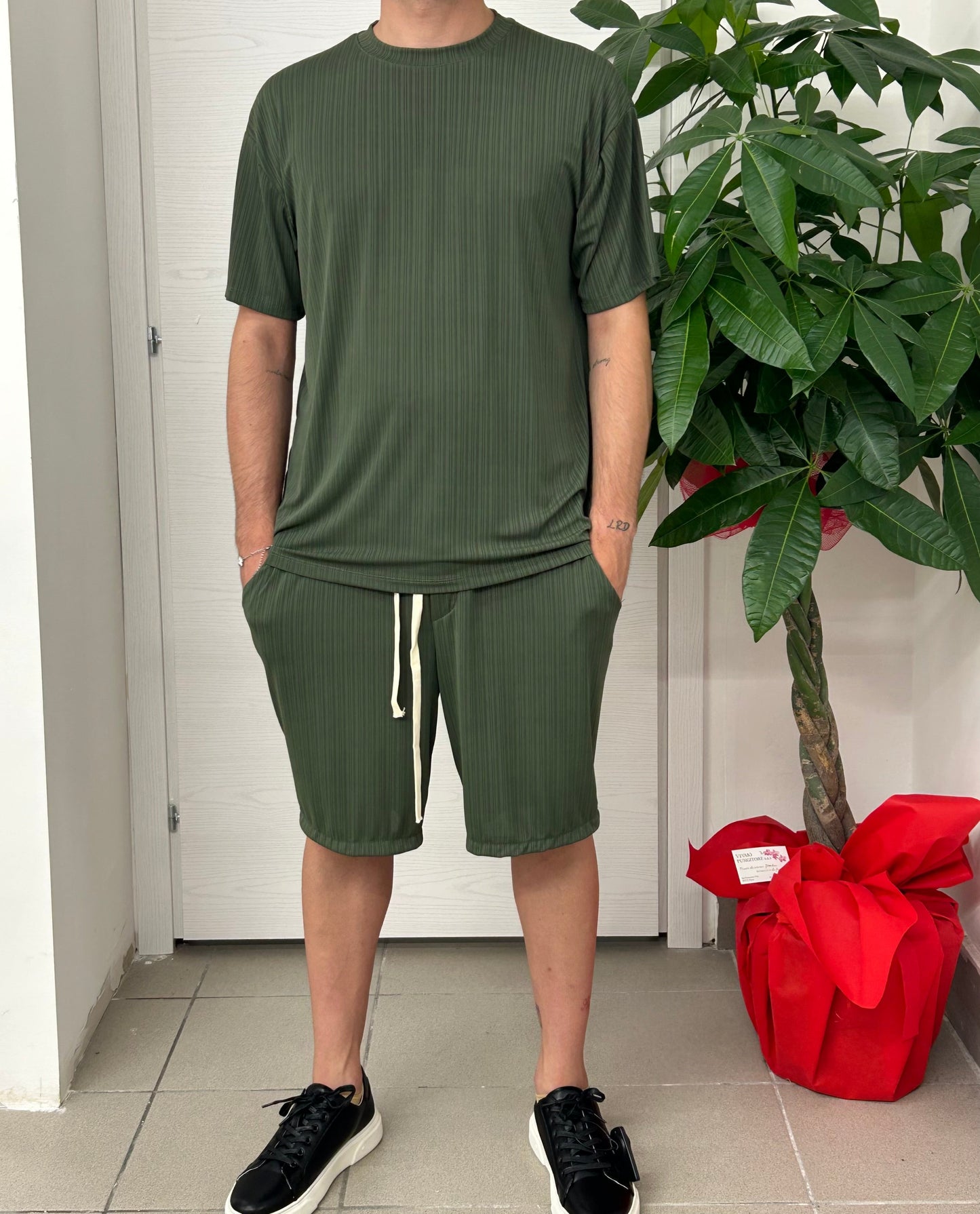 Set coordinato t-shirt e pantaloncino FGD MODA