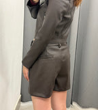 Pantaloncini In Ecopelle FGD MODA