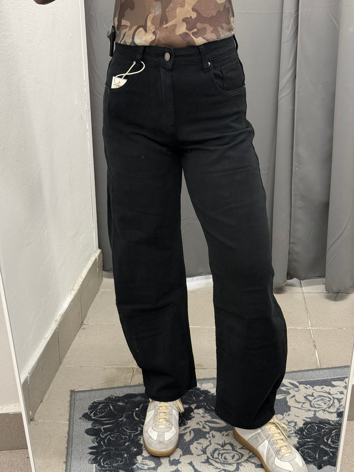Jeans Barrel Neri FGD MODA