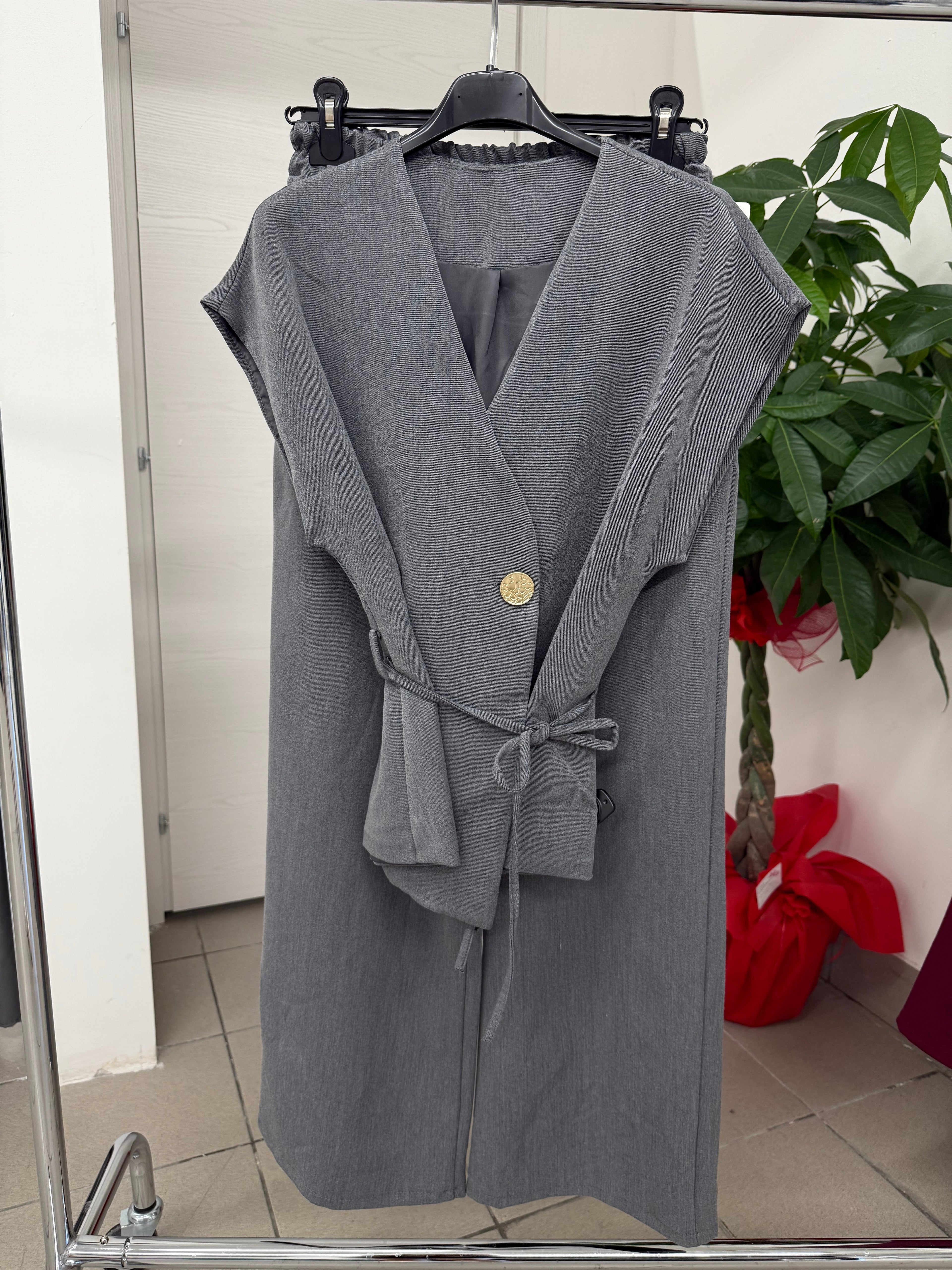 Set coordinato gilet e pantaloni FGD MODA