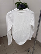 Body compattante a costine con zip FGD MODA