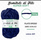 Gomitolo di filo SUPER SOFT 100g FGD MODA